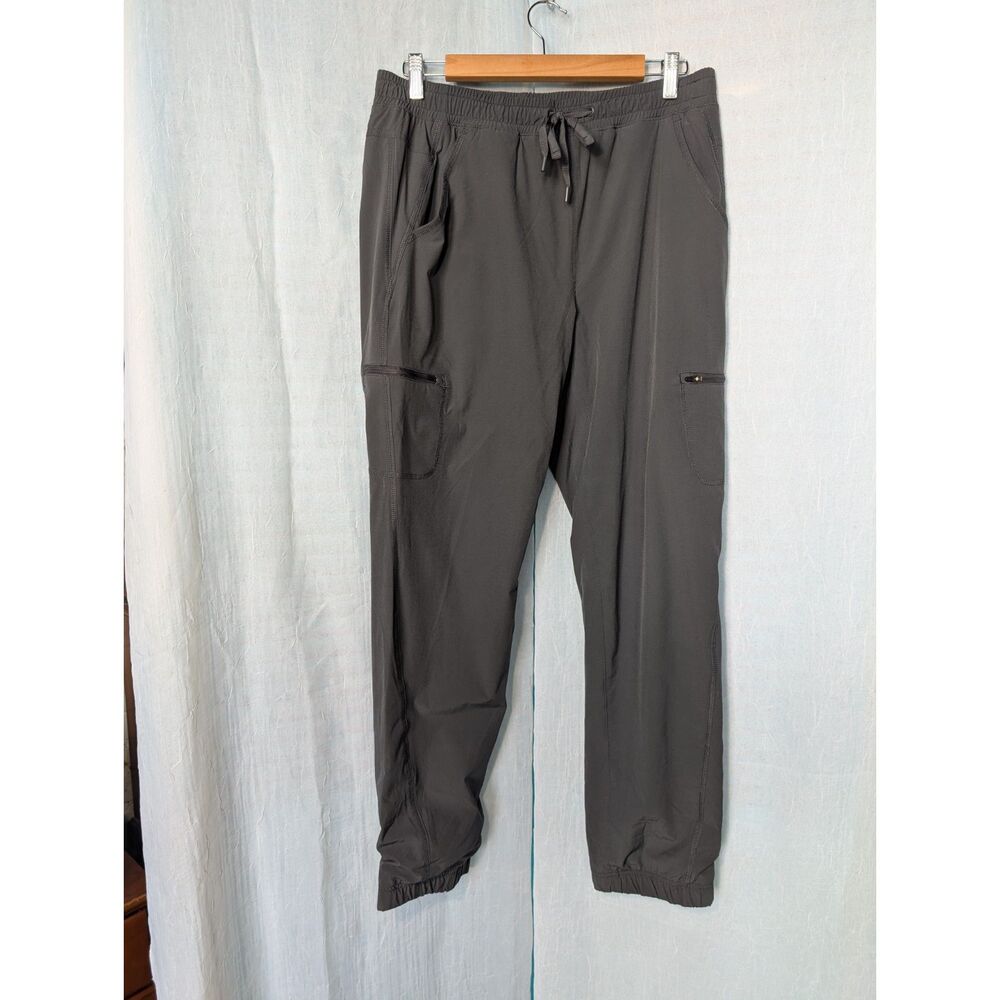 Eddie Bauer Fleece Lined Cargo Jogger Pants Charcoal Grey
